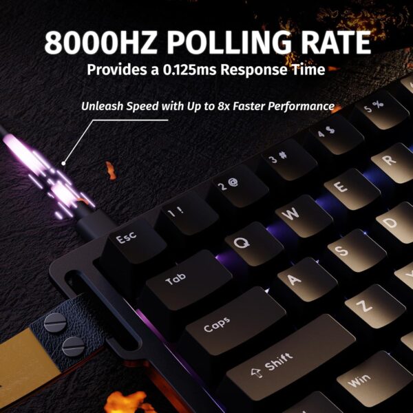 ATTACK SHARK X68 HE Rapid Trigger Keyboard Magnetic Switch - Image 4
